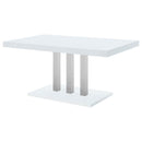 Brooklyn - Table Top, Box 1 of 2 - White High Gloss