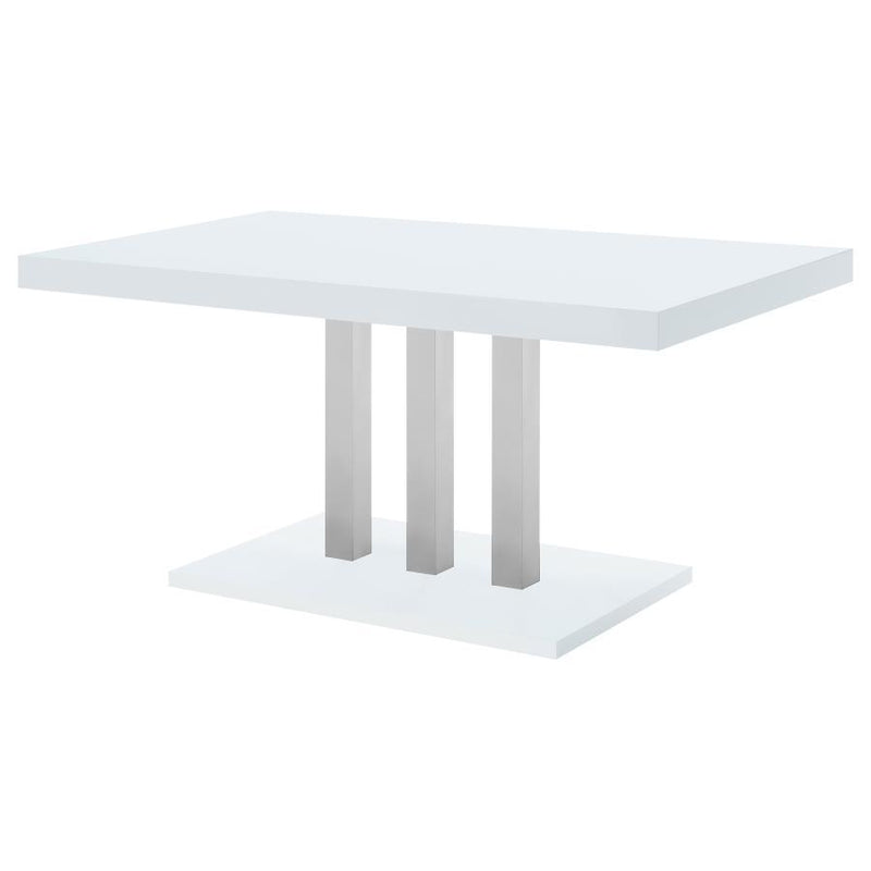 Brooklyn - Table Top, Box 1 of 2 - White High Gloss