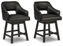 Tallenger - Upholstered Swivel Barstool (Set of 2)
