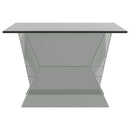 Taffeta - Coffee Table Base, Box 2 of 2 - Silver