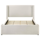 Alamosa - Queen Headboard, Footboard & Slats, Box 1 of 2 - White
