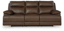 Vonryan - Power Reclining Sofa With Adj Headrest - Tobacco