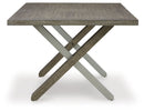 Krystanza - Rectangular Dining Room Table - Weathered Gray