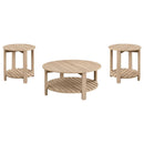 Fowler - Round Coffee Table Set