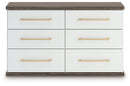 Kendanport - Six Drawer Dresser