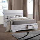 Miranda - Queen Headboard & Footboard, Box 1 of 3 - White