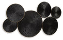 Rhetlen - Wall Decor - Black / Gold Finish