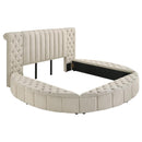 Sonya - King Headboard, Box 1 of 5 - Ivory