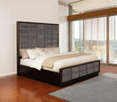 Durango - California King Headboard, Box 1 of 3 - Smoked Peppercorn