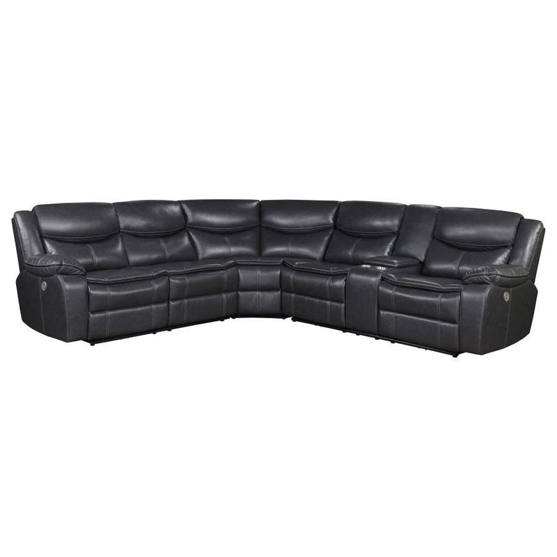 Sycamore - RAF Power Loveseat - Gray