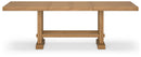 Havonplane - Rectangular Dining Room Counter Extension Table - Brown