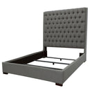 Camille - King Footboard, Side Rails, Slats & Hardware, Box 2 of 2 - Gray