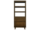 Savia - 2 Drawer Bookcase - Brown