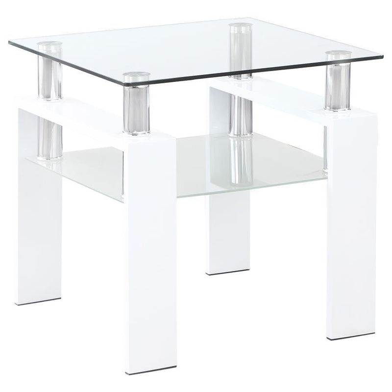 Dyer - End Table Top, Box 2 of 2 - White