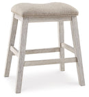 Skempton - Upholstered Stool (Set of 2) - White