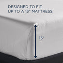 Linens - Tempur Luxe Egyptian Cotton Sheet Set - White