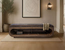 Balam - Wooden Bench With A Cushioned Seat