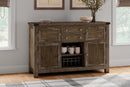 Moriville - Dining Room Server - Grayish Brown
