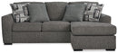 Gardiner - Sofa Chaise - Pewter