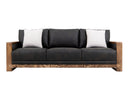 Ancora - Sofa - Dark Gray / Light Brown