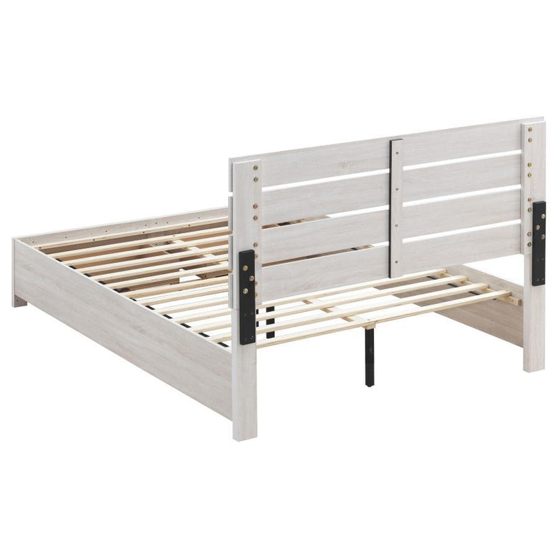 Brantford - King Storage Footboard, Box 2 of 2 - Coastal White