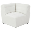 Sunny - Upholstered Corner Chair Natural - Ivory