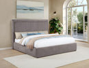 Lawson - King Headboard & Slats, Box 1 of 2 - Mushroom