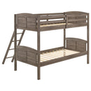 Flynn - Headboard & Footboard - Weathered Brown
