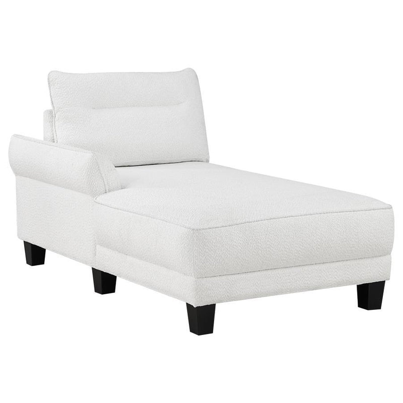 Caspian - LAF Chaise, Box 1 of 2 - White