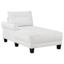Caspian - RAF Loveseat, Box 2 of 2 - White