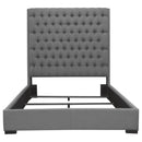 Camille - King Footboard, Side Rails, Slats & Hardware, Box 2 of 2 - Gray