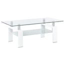 Dyer - Coffee Table Base, Box 1 of 2 - White
