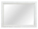 Stoa - Mirror - White / Brown