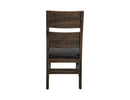 Teak - Chair (Set of 2) - Oil Black
