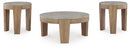 Guystone - Occasional Table Set (Set of 3) - Light Brown