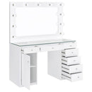 Acena - Vanity Top, Box 1 of 3 - White High Gloss