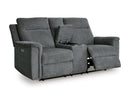Barnsana - Dbl Power Reclining Loveseat With Console