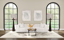 Everly - RAF Loveseat, Box 2 of 2 - White