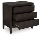 Westonfort - Three Drawer Night Stand - Espresso