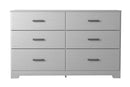Stelsie - Six Drawer Dresser - White