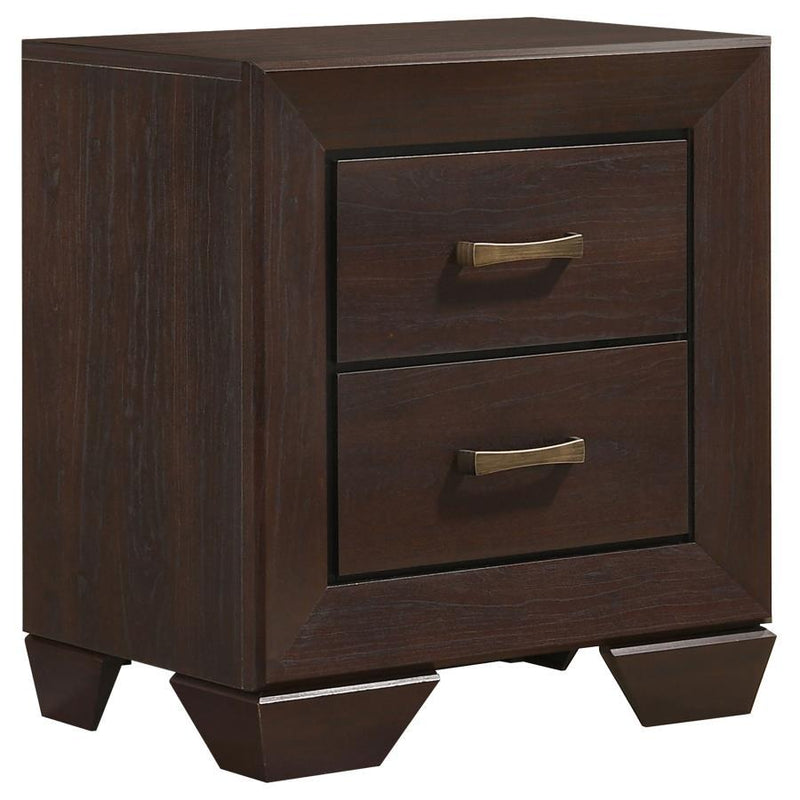 Kauffman - Queen Right Drawer Box (2 Pieces), Box 4 of 4 - Dark Cocoa