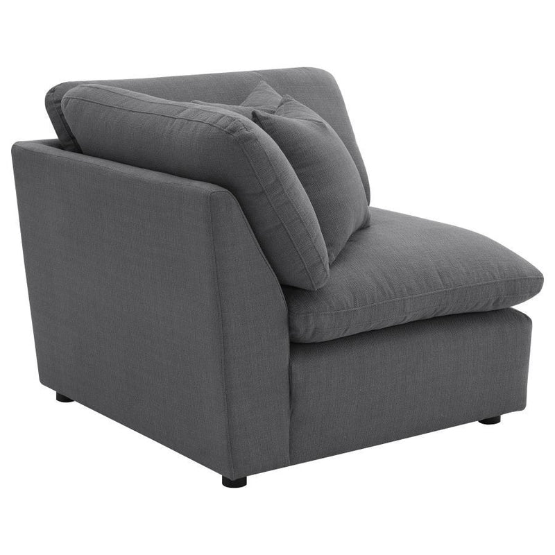 Hobson - Upholstered Corner - Charcoal