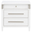 Gracemont - 3-Drawer Bedroom Nightstand Bedside Table - White