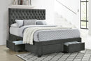 Soledad - Queen Footboard & Side Rails, Box 2 of 2 - Gray
