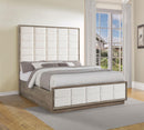 Durango - California King Headboard, Box 1 of 3 - Washed Oak