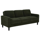 Ruth - Upholstered Track Arm Sofa Set