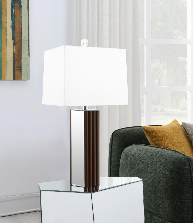 Elena - Base For 30" Table Lamp, Box 1 of 2 - Brown