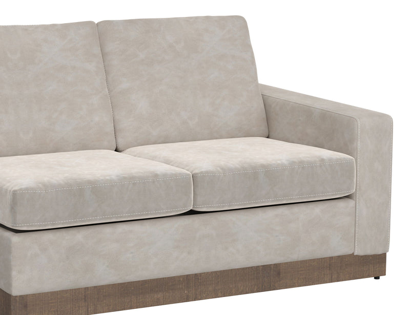 Georgia - Sectional Right-Arm Loveseat - Oyster