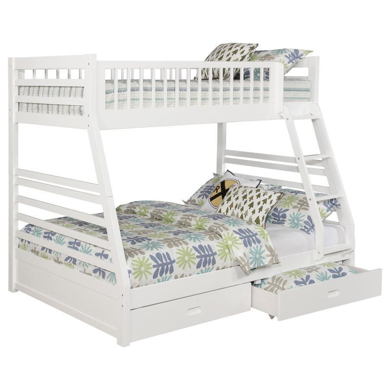 Ashton - Headboard & Footboard, Box 1 of 3 - White