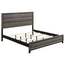 Watson - King Headboard, Footboard & Slats, Box 1 of 2 - Gray Oak